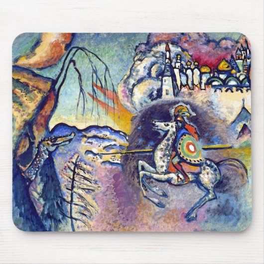 Wassily Kandinsky - Sint Joris & De Ruiters Muismat (Voorkant)