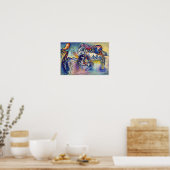 Wassily Kandinsky - Sint Joris & De Ruiters Poster (Keuken)