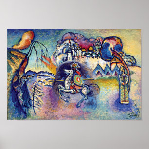Wassily Kandinsky - Sint Joris & De Ruiters Poster