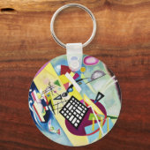 Wassily Kandinsky Sleutelhanger (Achterkant)