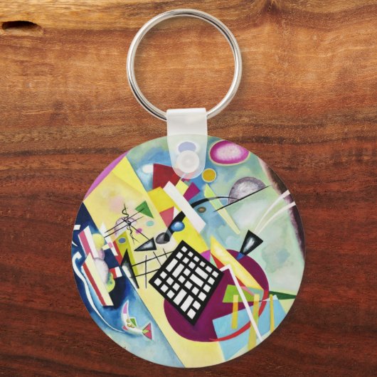 Wassily Kandinsky Sleutelhanger (Voorkant)