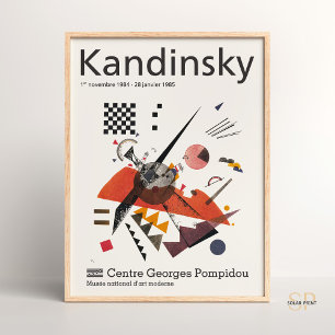 Wassily Kandinsky Small Worlds Bauhaus Abstract Poster