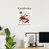 Wassily Kandinsky Small Worlds Bauhaus Abstract Poster (Thuiskantoor)