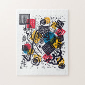 Wassily Kandinsky - Small Worlds V Abstracte kunst Legpuzzel (Verticaal)