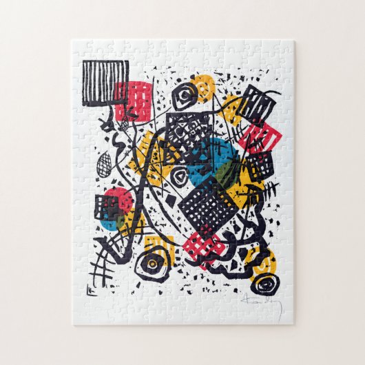 Wassily Kandinsky - Small Worlds V Abstracte kunst Legpuzzel (Verticaal)