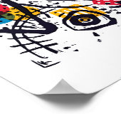 Wassily Kandinsky - Small Worlds V Abstracte kunst Poster (Hoek)