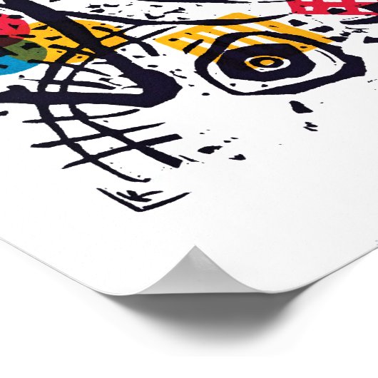 Wassily Kandinsky - Small Worlds V Abstracte kunst Poster (Hoek)