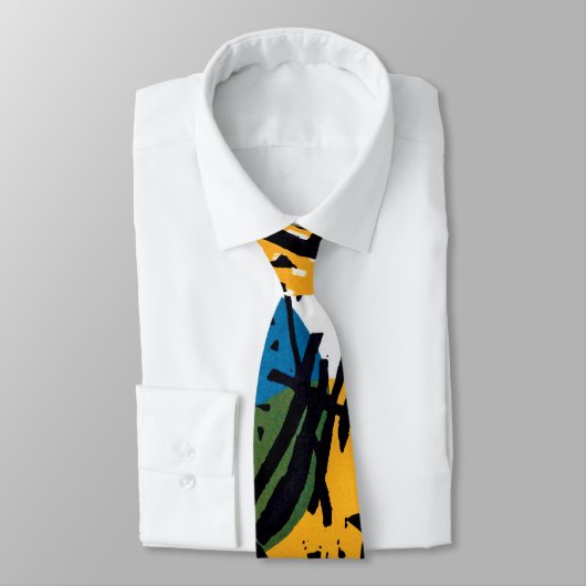 Wassily Kandinsky - Small Worlds V Abstracte kunst Stropdas (Gebonden)