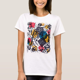 Wassily Kandinsky - Small Worlds V Abstracte kunst T-shirt