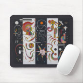 Wassily Kandinsky , " STRIPE " Muismat (Met muis)