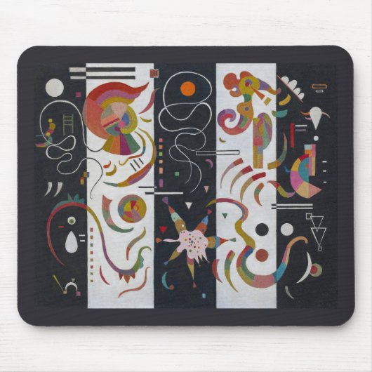 Wassily Kandinsky , " STRIPE " Muismat (Voorkant)