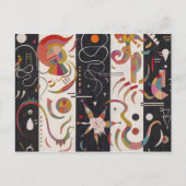 Wassily Kandinsky - Striped Briefkaart (Voorkant)