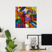 Wassily Kandinsky: Studie naar verbetering V Poster (Thuiskantoor)