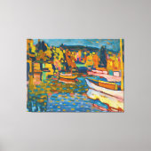 Wassily Kandinsky - Study For Autumn Landscape Canvas Afdruk (Voorkant)
