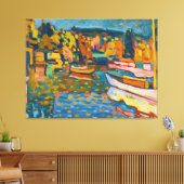 Wassily Kandinsky - Study For Autumn Landscape Canvas Afdruk (Insitu (Woonkamer))