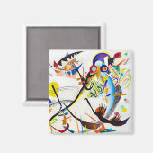 Wassily Kandinsky the Bird Magneet (Voorkant / Achterkant)