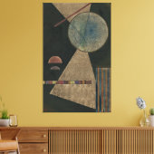Wassily Kandinsky - Treffpunkt (Meeting-Point) Canvas Afdruk (Insitu (Woonkamer))