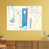 Wassily Kandinsky - Untitled, from XXe Siècle Canvas Afdruk (Insitu (Woonkamer))