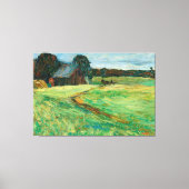 Wassily Kandinsky - Vasilevskoë – Barn With Pony Canvas Afdruk (Voorkant)