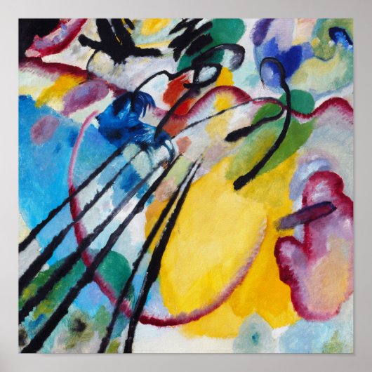 Wassily Kandinsky - Verbetering 26 Poster (Voorkant)