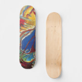 Wassily Kandinsky - Verbetering 30 Abstracte kunst Persoonlijk Skateboard (Voorkant)