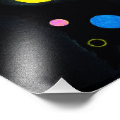 Wassily Kandinsky - Verscheidene cirkels Foto Afdruk (Hoek)