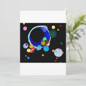 Wassily Kandinsky - Verscheidene cirkels Kaart (Staand voorkant)