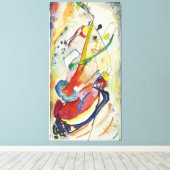 Wassily Kandinsky - Wassily Kandinsky - Entwurf zu Canvas Afdruk (Insitu (Houten vloer))