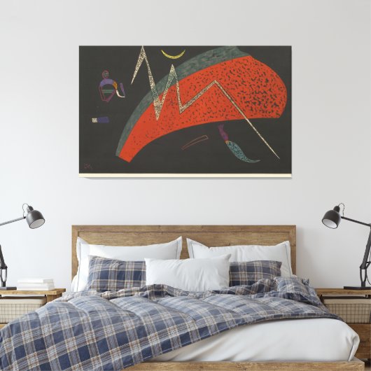 Wassily Kandinsky - Watermelon (1939) Canvas Afdruk (Insitu (Slaapkamer))
