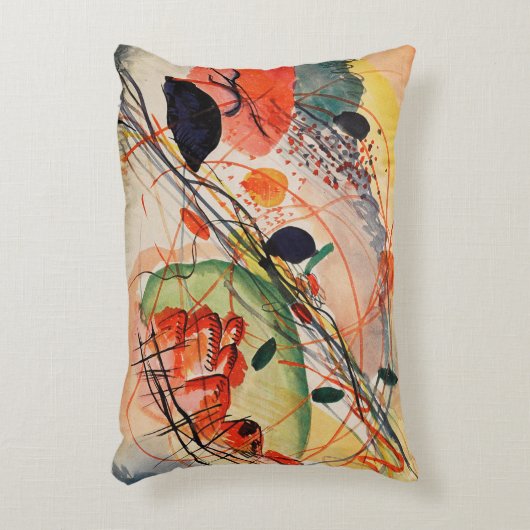 Wassily Kandinsky - Waterverf 6 Accent Kussen (Voorkant(Verticaal))