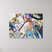 Wassily Kandinsky - With Sun (1911) Canvas Afdruk (Voorkant)