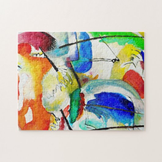 Wassily Kandinsky - Zee Battle Legpuzzel (Horizontaal)