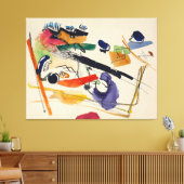Wassily Kandinsky - Zonder titel (1913) Canvas Afdruk (Insitu (Woonkamer))