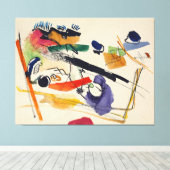 Wassily Kandinsky - Zonder titel (1913) Canvas Afdruk (Insitu (Houten vloer))