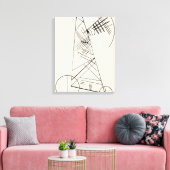 Wassily Kandinsky - Zonder titel (1930) Canvas Afdruk (Insitu (Woonkamer))