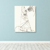 Wassily Kandinsky - Zonder titel (1930) Canvas Afdruk (Insitu (Houten vloer))