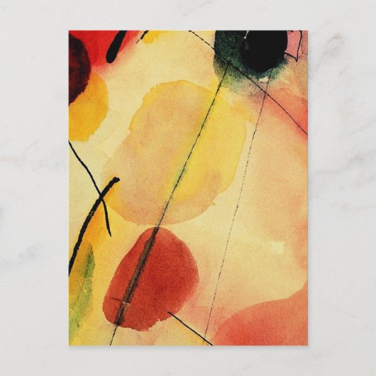 Wassily Kandinsky - Zonder titel Briefkaart (Voorkant)