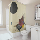 Wassily Kandinsky, zwart Relatie, 1924 Douchegordijn (In situ)