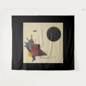 Wassily Kandinsky, zwart Relatie, 1924 Wandkleed (Voorkant (horizontaal))