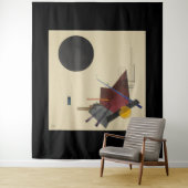 Wassily Kandinsky, zwart Relatie, 1924 Wandkleed (In situ)