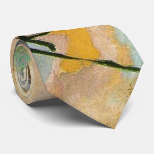 Wassily Kandinsky Zwart Vlek Abstract Schilderen Stropdas