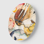 Wassily Kandinsky's regenlandschap Grote Klok (Hoek)