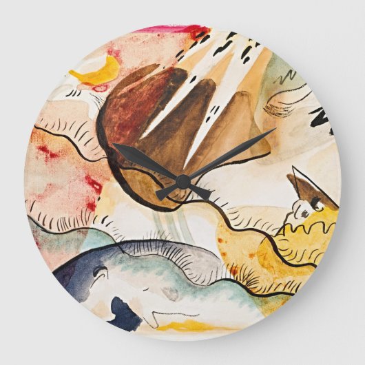 Wassily Kandinsky's regenlandschap Grote Klok (Voorkant)