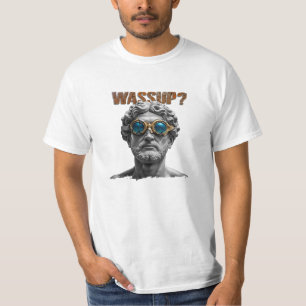 Wassup-beeld T-shirt