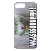 WASSUP - Kattenthema Case-Mate iPhone Case (Achterkant)
