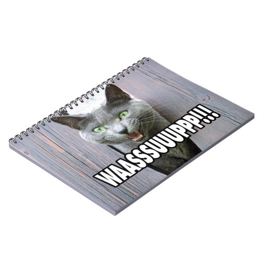 WASSUP - Kattenthema Notitieboek (Linkerzijde)