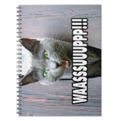 WASSUP - Kattenthema Notitieboek (Voorkant)