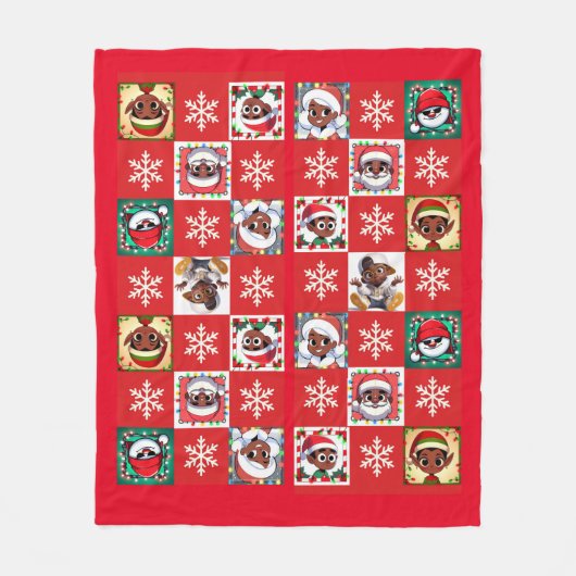 Wassup Saint Nick is een echte deken (Voorkant)