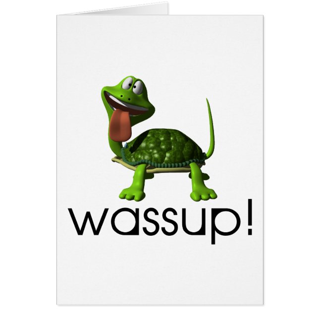 Wassup Turtle (Voorkant)