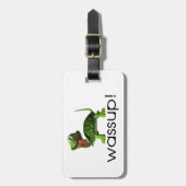 Wassup Turtle Bagagelabel (Voorkant verticaal)